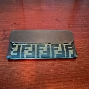 Fendi Zucca Monogram Long Wallet